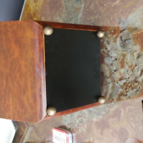 Burl wood look memory-keepsake box - Picture 4 of 4